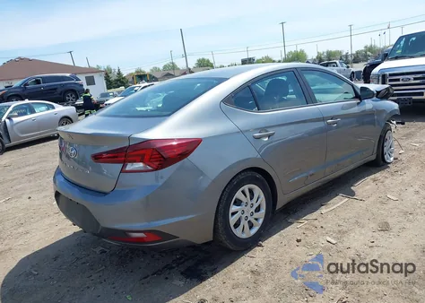 2019 Hyundai Elantra Se из США, поврежденный, VIN KMHD74LF1KU777590